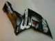 Blanc Noir Carénage GSXR 1000 K5 2005-2006