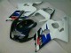 Blanc Noir Carénage GSXR 600 / 750 K4 2004-2005 Blanc Noir Carénage GSXR 600 / 750 K4 2004-2005