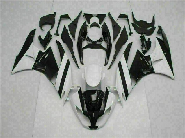 Blanc Noir Carénage ZX6R 2009-2012 Blanc Noir Carénage ZX6R 2009-2012