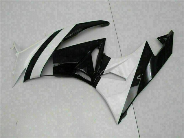 Blanc Noir Carénage ZX6R 2009-2012 Blanc Noir Carénage ZX6R 2009-2012