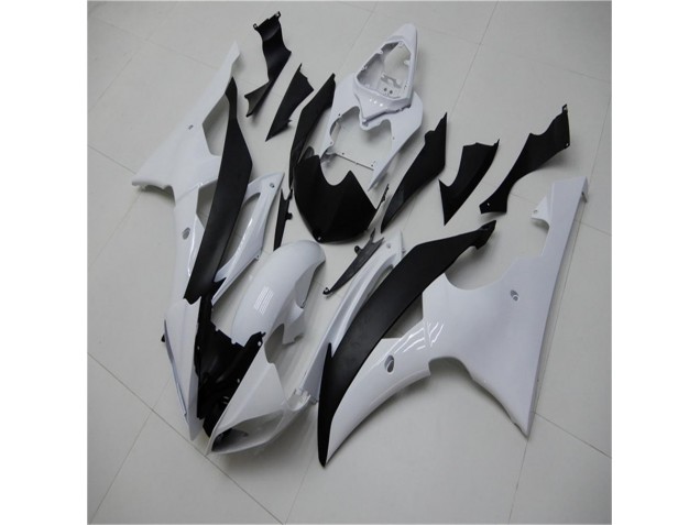 Blanc Noir Carénages & Carrosserie R6 2008-2016 Blanc Noir Carénages & Carrosserie R6 2008-2016