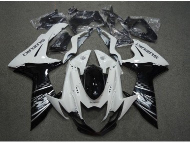 Blanc Noir Carénages GSXR 750 K11 2011-2024