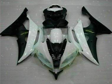 Blanc Noir Carénages R6 2008-2016