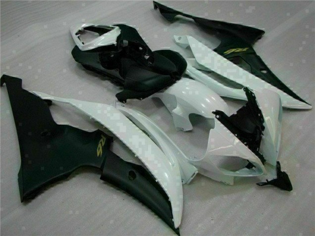 Blanc Noir Carénages R6 2008-2016 Blanc Noir Carénages R6 2008-2016