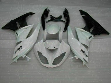 Blanc Noir Carénages ZX6R 2009-2012