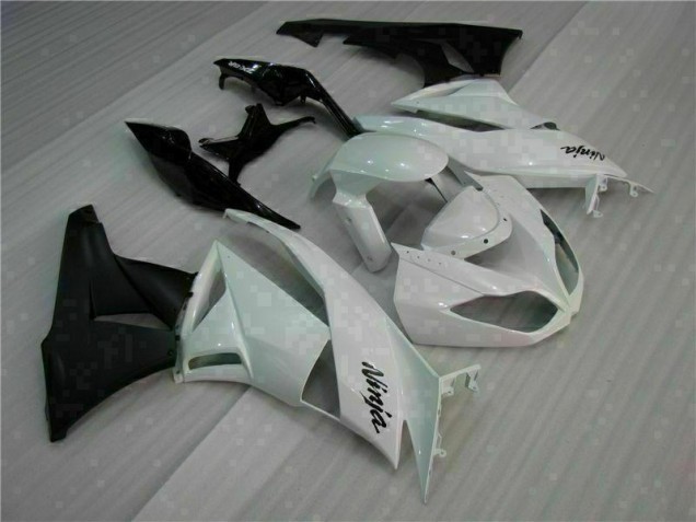 Blanc Noir Carénages ZX6R 2009-2012 Blanc Noir Carénages ZX6R 2009-2012
