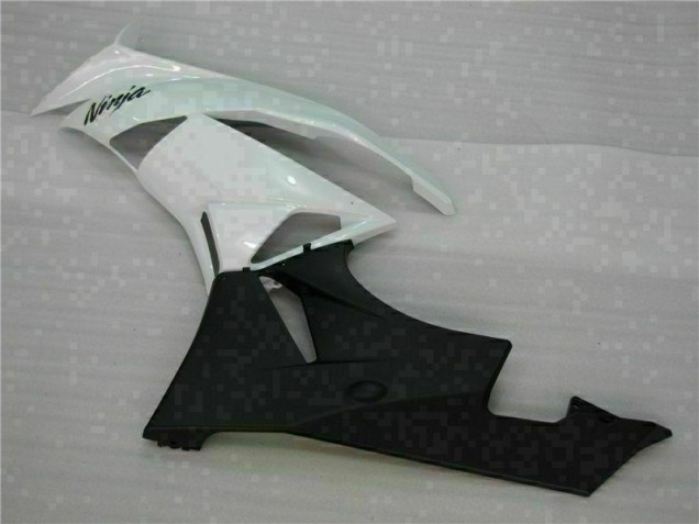 Blanc Noir Carénages ZX6R 2009-2012 Blanc Noir Carénages ZX6R 2009-2012