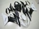 Blanc Noir Carénages ZX6R 2013-2018 Blanc Noir Carénages ZX6R 2013-2018