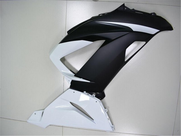 Blanc Noir Carénages ZX6R 2013-2018 Blanc Noir Carénages ZX6R 2013-2018