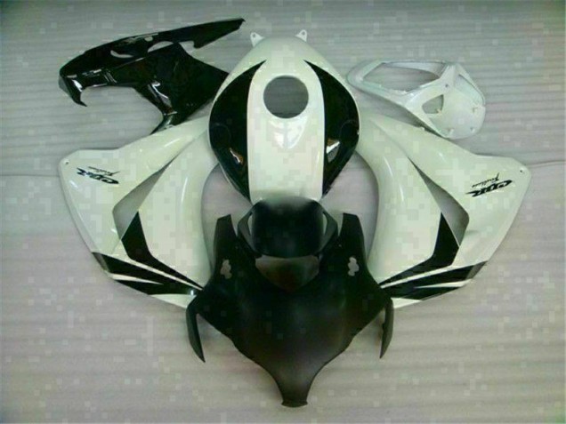 Blanc Noir Carrosserie CBR 1000 RR 2008-2011 Blanc Noir Carrosserie CBR 1000 RR 2008-2011