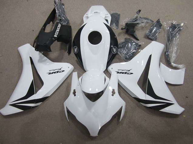 Blanc Noir Fireblade Carénage CBR 1000 RR 2008-2011 Blanc Noir Fireblade Carénage CBR 1000 RR 2008-2011