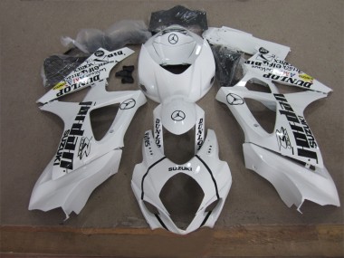 Blanc Noir Jordan Carénage GSXR 1000 K7 2007-2008