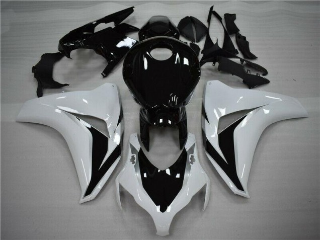 Blanc Noir Kit Carénages CBR 1000 RR 2008-2011 Blanc Noir Kit Carénages CBR 1000 RR 2008-2011