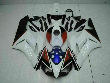 Blanc Noir Kit Carénages Complet CBR 1000 RR 2004-2005