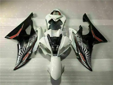 Blanc Noir Kit Carénages Complet R6 2008-2016