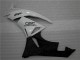 Blanc Noir Ninja Carénage ZX6R 2009-2012 Blanc Noir Ninja Carénage ZX6R 2009-2012