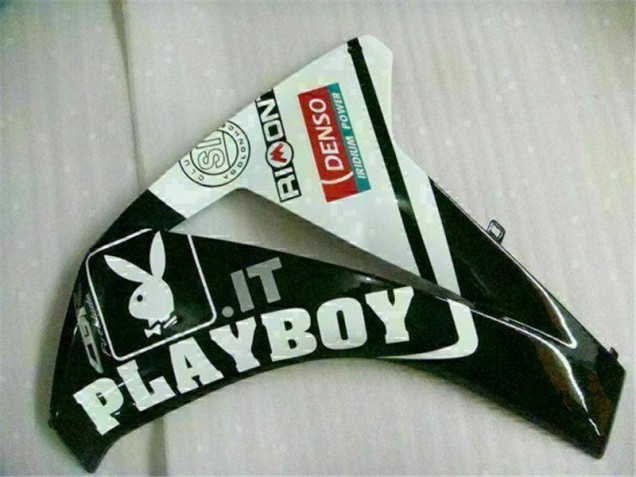 Blanc Noir Playboy Carénages CBR 1000 RR 2008-2011 Blanc Noir Playboy Carénages CBR 1000 RR 2008-2011