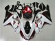 Blanc Noir Rouge Carénage ZX6R 2007-2008 Blanc Noir Rouge Carénage ZX6R 2007-2008
