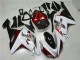 Blanc Noir Rouge Carénage ZX6R 2007-2008 Blanc Noir Rouge Carénage ZX6R 2007-2008