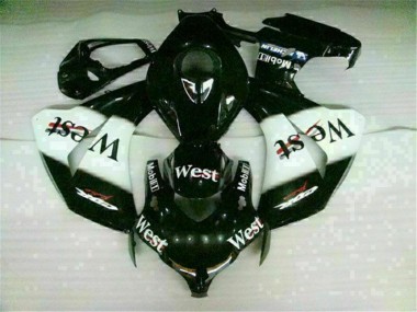 Blanc Noir West Carénage CBR 1000 RR 2008-2011