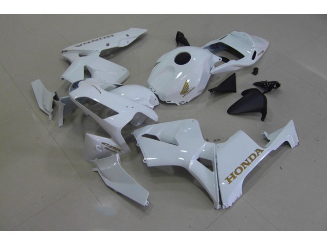 Blanc Or Carénage CBR 600 RR 2003-2004 Blanc Or Carénage CBR 600 RR 2003-2004