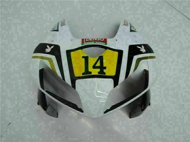 Blanc Playboy 14 Carénage CBR 600 RR 2005-2006