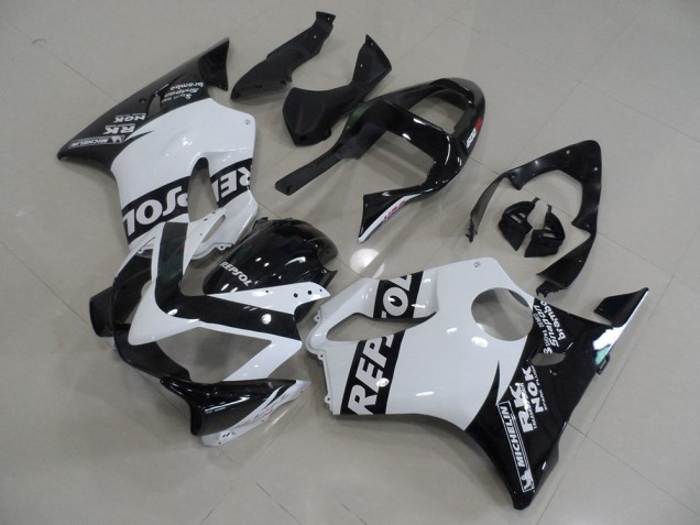 Blanc Repsol Carénage CBR 600 F4i 2001-2003 Blanc Repsol Carénage CBR 600 F4i 2001-2003