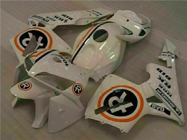 Blanc Repsol Carénage CBR 600 RR 2005-2006 Blanc Repsol Carénage CBR 600 RR 2005-2006