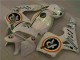 Blanc Repsol Carénage CBR 600 RR 2005-2006 Blanc Repsol Carénage CBR 600 RR 2005-2006