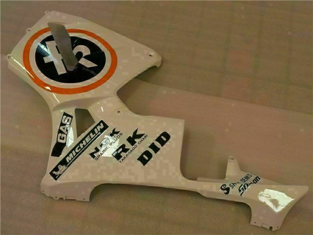 Blanc Repsol Carénage CBR 600 RR 2005-2006 Blanc Repsol Carénage CBR 600 RR 2005-2006