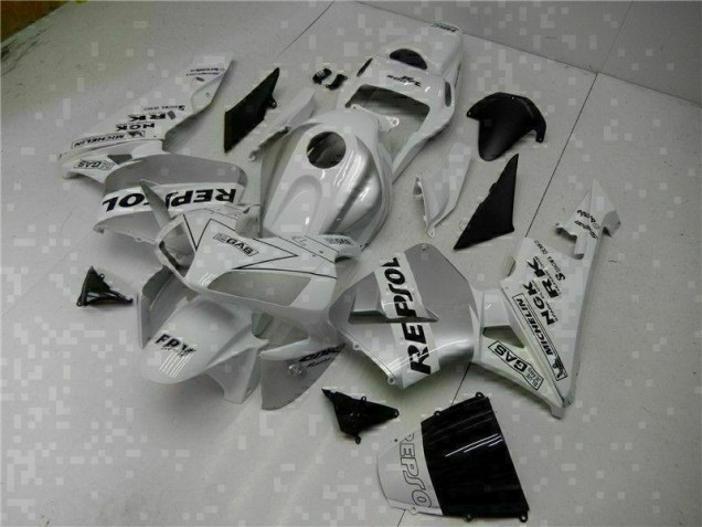 Blanc Repsol Carénages CBR 600 RR 2003-2004 Blanc Repsol Carénages CBR 600 RR 2003-2004