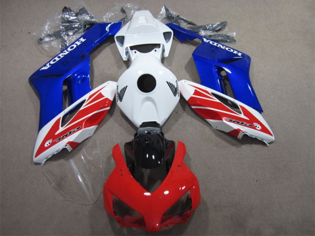 Blanc Rouge Bleu Carénage CBR 1000 RR 2004-2005 Blanc Rouge Bleu Carénage CBR 1000 RR 2004-2005
