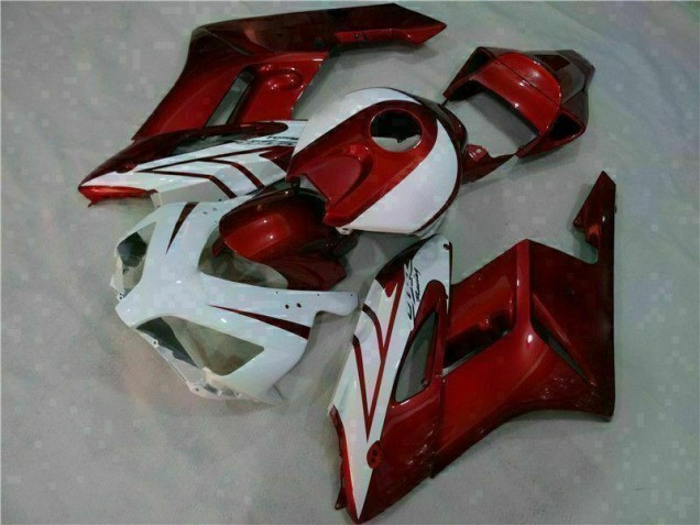 Blanc Rouge Carénage CBR 1000 RR 2004-2005 Blanc Rouge Carénage CBR 1000 RR 2004-2005
