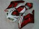 Blanc Rouge Carénage CBR 1000 RR 2004-2005 Blanc Rouge Carénage CBR 1000 RR 2004-2005