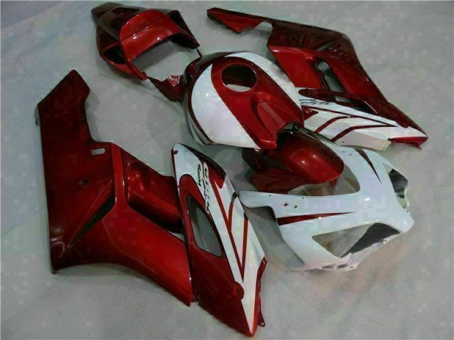 Blanc Rouge Carénage CBR 1000 RR 2004-2005 Blanc Rouge Carénage CBR 1000 RR 2004-2005