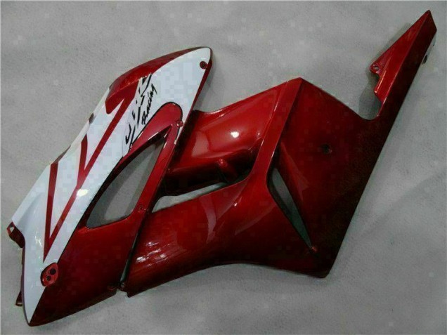 Blanc Rouge Carénage CBR 1000 RR 2004-2005 Blanc Rouge Carénage CBR 1000 RR 2004-2005