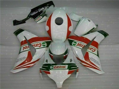 Blanc Rouge Carénages CBR 1000 RR 2008-2011