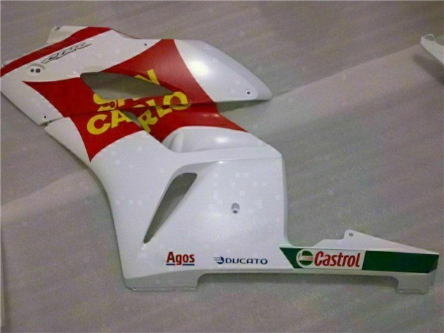 Blanc Rouge Carrosserie CBR 1000 RR 2004-2005 Blanc Rouge Carrosserie CBR 1000 RR 2004-2005