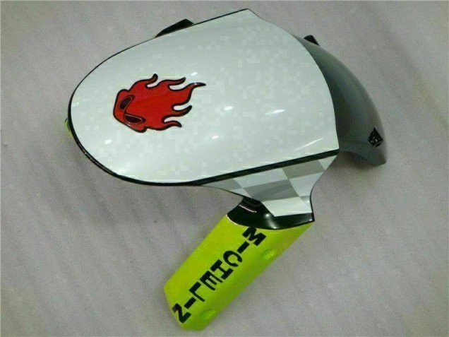 Blanc Rouge H. Énergie Carénage ZX6R 2009-2012 Blanc Rouge H. Énergie Carénage ZX6R 2009-2012