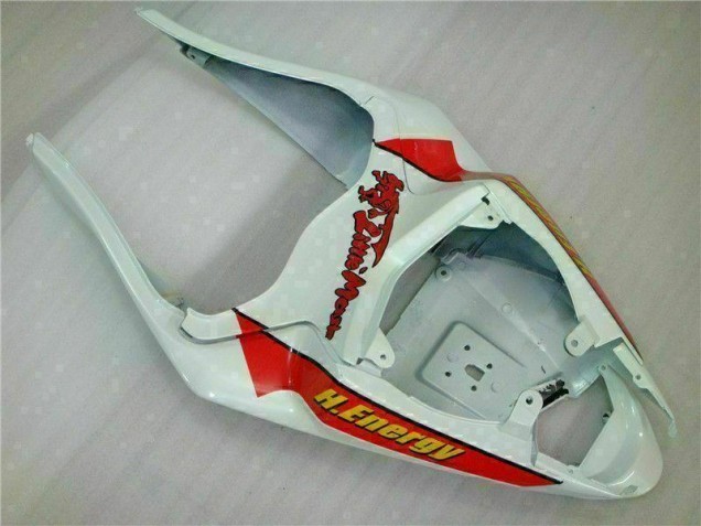 Blanc Rouge H. Énergie Carénage ZX6R 2009-2012 Blanc Rouge H. Énergie Carénage ZX6R 2009-2012