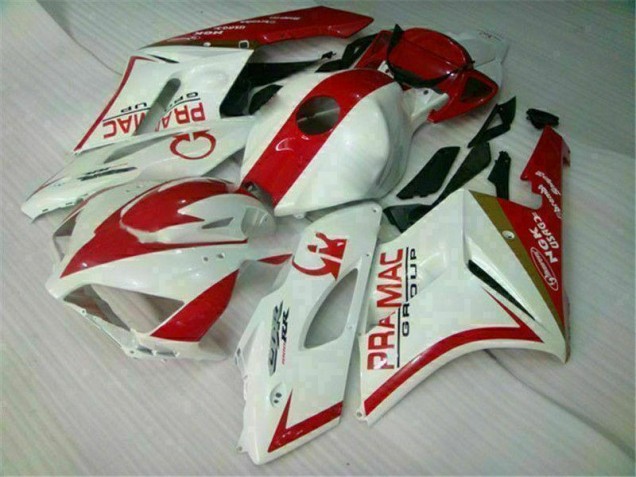 Blanc Rouge Kit Carénages & Plastique CBR 1000 RR 2004-2005 Blanc Rouge Kit Carénages & Plastique CBR 1000 RR 2004-2005