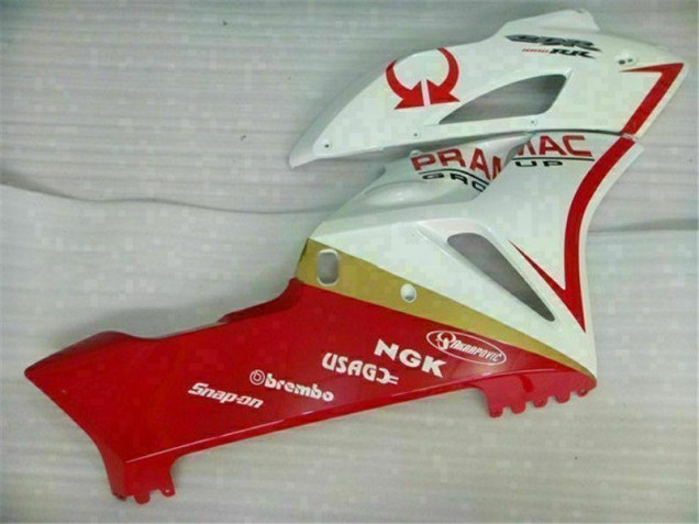 Blanc Rouge Kit Carénages & Plastique CBR 1000 RR 2004-2005 Blanc Rouge Kit Carénages & Plastique CBR 1000 RR 2004-2005