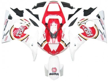 Blanc Rouge Lucky Strike Carénage R6 2003-2005