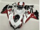 Blanc Rouge Noir Carénage GSXR 600 / 750 K8 2008-2010 Blanc Rouge Noir Carénage GSXR 600 / 750 K8 2008-2010