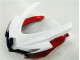 Blanc Rouge Noir Carénage GSXR 600 / 750 K8 2008-2010 Blanc Rouge Noir Carénage GSXR 600 / 750 K8 2008-2010