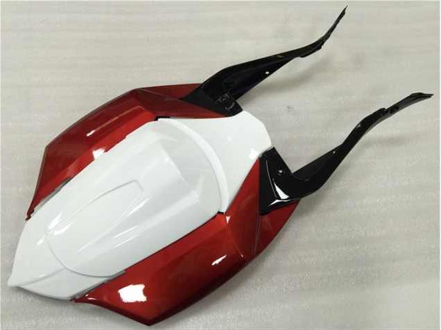 Blanc Rouge Noir Carénage GSXR 600 / 750 K8 2008-2010 Blanc Rouge Noir Carénage GSXR 600 / 750 K8 2008-2010