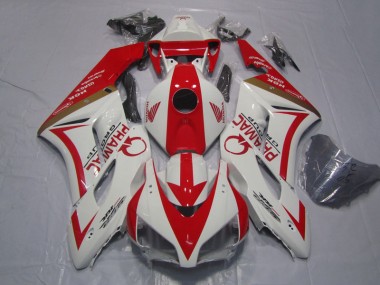 Blanc Rouge PRAMAC Carénage CBR 1000 RR 2004-2005