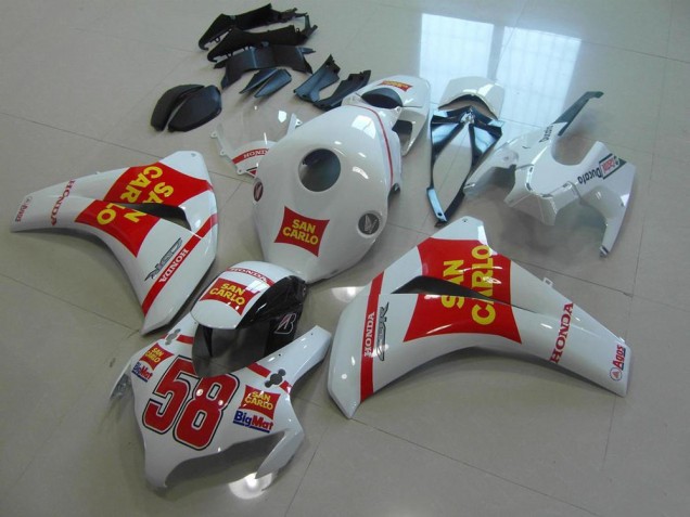 Blanc San Carlo Carénage CBR 1000 RR 2008-2011