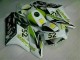 Blanc Vert Hannspree 52 Carénage CBR 1000 RR 2004-2005 Blanc Vert Hannspree 52 Carénage CBR 1000 RR 2004-2005