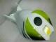 Blanc Vert Hannspree 52 Carénage CBR 1000 RR 2004-2005 Blanc Vert Hannspree 52 Carénage CBR 1000 RR 2004-2005